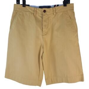 Tommy Hilfiger Light Butterscotch Yellow Men's Classic Fit shorts size 31 NEW